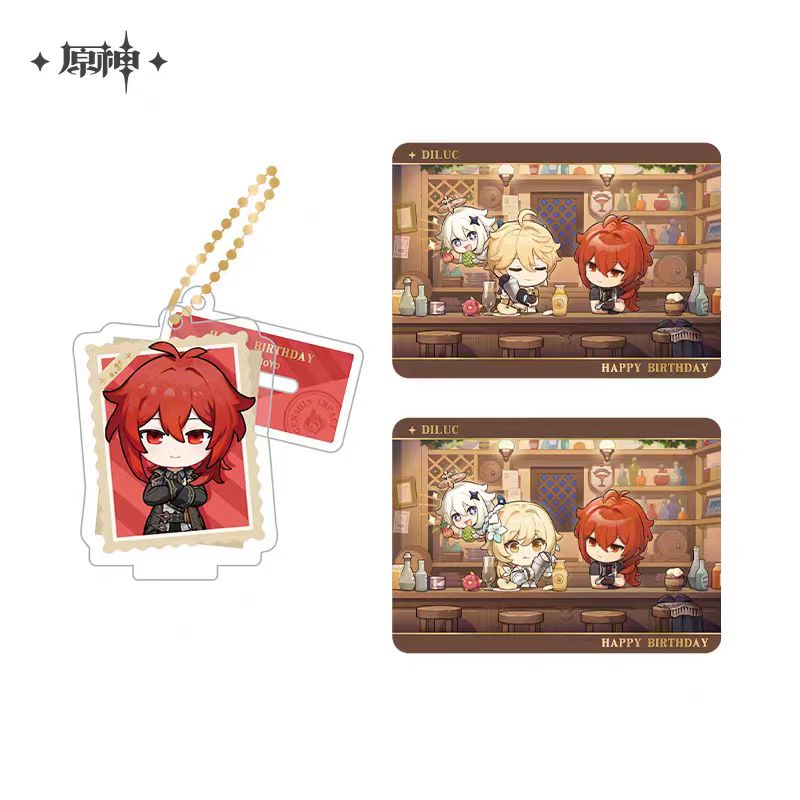 Diluc-Collectible Card Sets