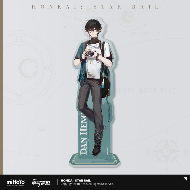 Character standing card