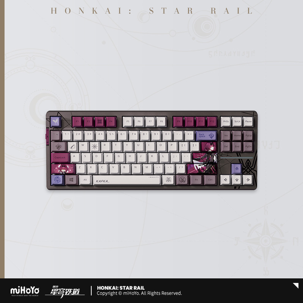87 keys crystal burgundy